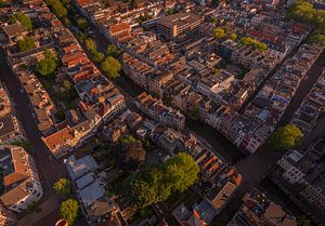 Utrecht vom Dom-Turm aus von Bart Achterhof