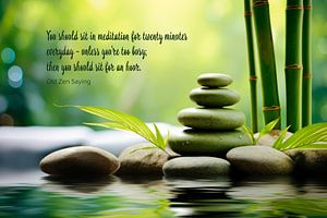 Zeit für Meditation