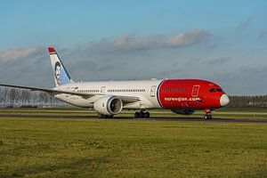 Image Freddy Mercury sur le Boeing 787 de Norwegian. sur Jaap van den Berg