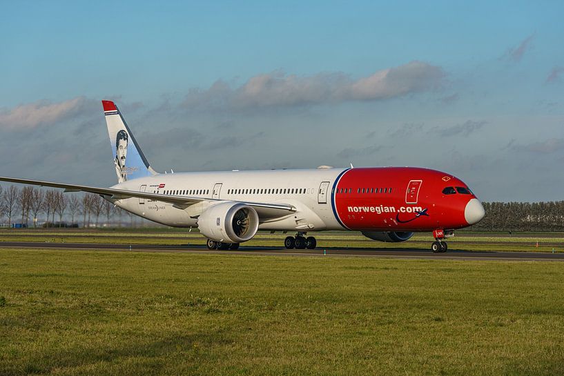 Image Freddy Mercury sur le Boeing 787 de Norwegian. par Jaap van den Berg