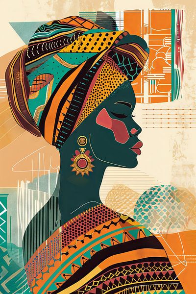 African splendour by Poster Art Shop