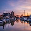 Historical Dordrecht at Sunset - Great Church and New Harbour sur Tux Photography