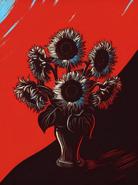 Stoere bloesems van Artistic