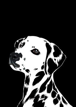 Dalmatiër in vector van IHSANUDDIN .