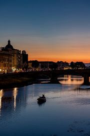 Sonnenuntergang im historischen Florenz von Franca Gielen