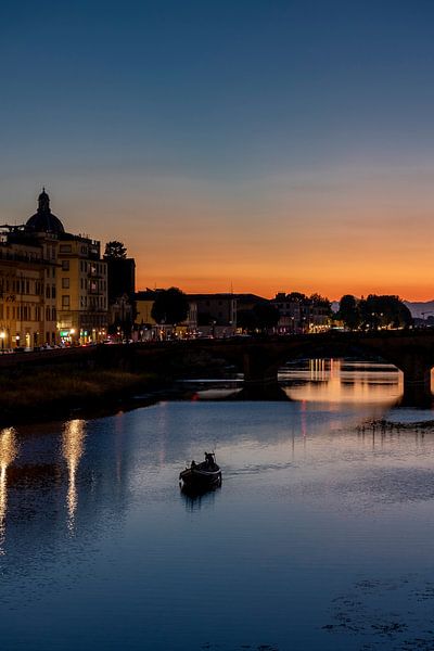 Coucher de soleil dans la ville historique de Florence par Franca Gielen