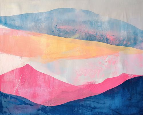 Œuvre d'art abstraite