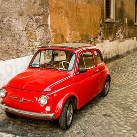 Fiat 500 in Rome van E Jansen