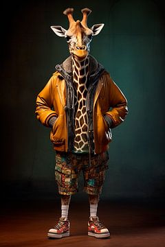 Giraffe von Hetty Lamboo