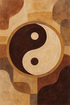 yin yang painting.