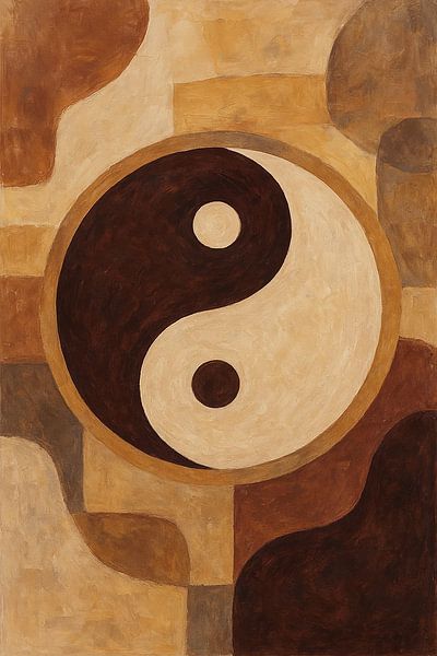 Yin-Yang-Malerei. von Johannes