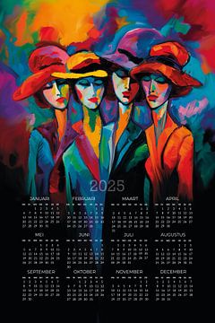 Calendar 2025 by Harry Hadders