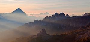 Panorama des Dolomites sur Frank Peters
