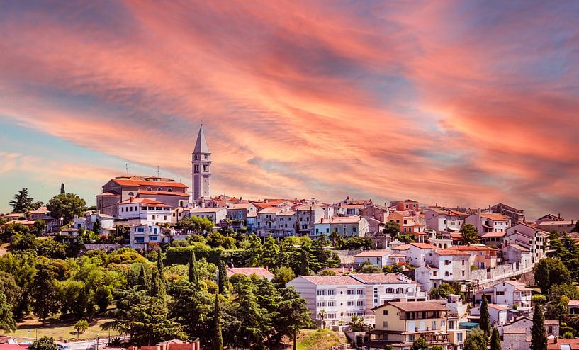 Panorama der Stadt Vrsar in Kroatien von Animaflora PicsStock