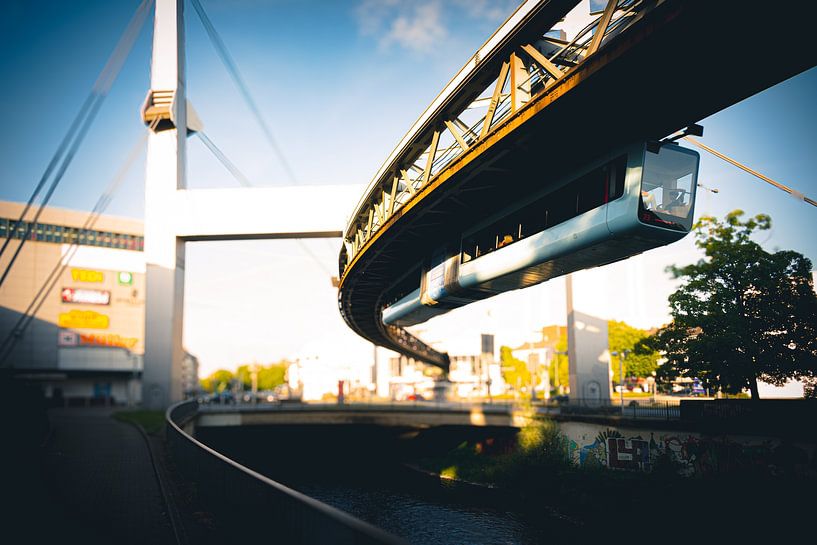 De hangbaan van Wuppertal van Alexander Aboud