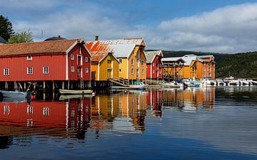 Råkvåg in Noorwegen van Adelheid Smitt