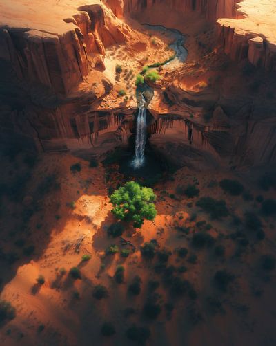 Natural beauty, marvelled at from above