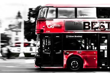 London Bus von Michiel ter Elst