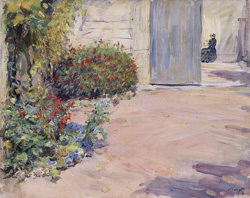 Godramstein, tuinpad naar het zomerhuis, Rijnland-Palts, MAX SLEVOGT, 1912