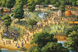 Event | Painting Summer | Sunny painting to make you happy by ARTEO Paintings