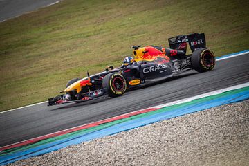 RB7 van Red Bull in actie tijden Jack's Racing Day van Martijn de Bruijn