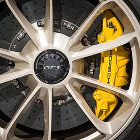 Porsche 911 GT3 - Wheel Close up - Porsche Museum by Johan van Venrooy