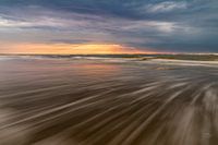 Moving sunset