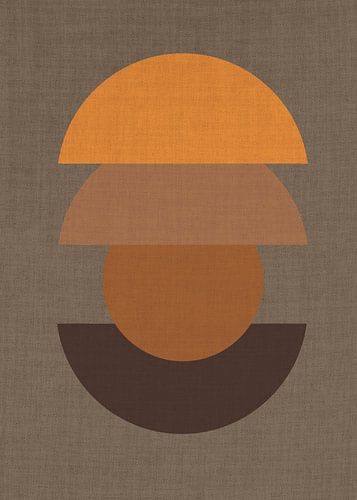 TW Living - Linen collection - RETRO ORANGE ONE