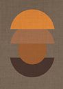 TW Living - Linen collection - RETRO ORANGE ONE by TW living thumbnail