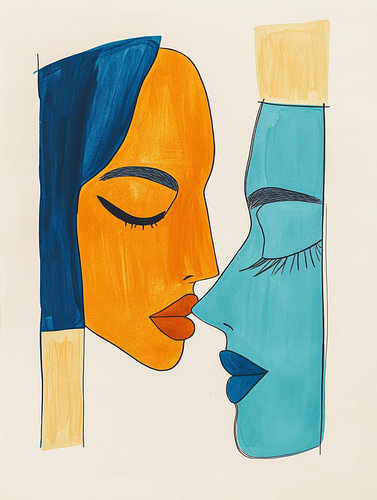 Lovers in Profile