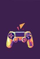 Joystick pop-art