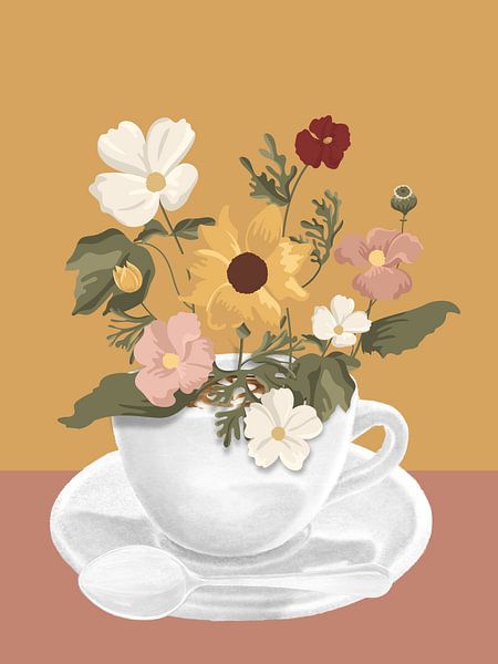 Organic Coffee par Marja van den Hurk