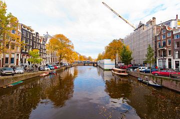 Autumn in Amsterdam van Brian Morgan