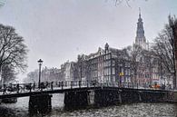 Amsterdam Winter Kloveniersburgwal von Hendrik-Jan Kornelis Miniaturansicht