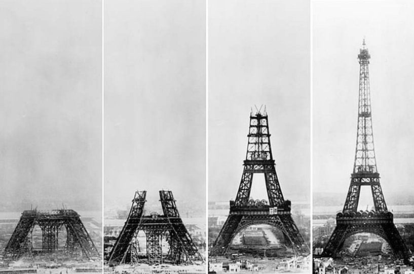 Eiffeltoren  van Didden Art
