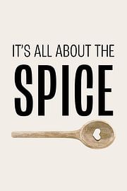 Kitchen Quote Poster by Marian Nieuwenhuis