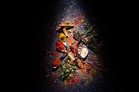 picture of herbs on spoons