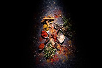 picture of herbs on spoons