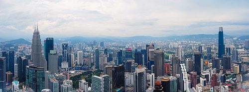 Ligne d'horizon de Kuala Lumpur