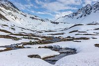 The Fern pass in Switzerland