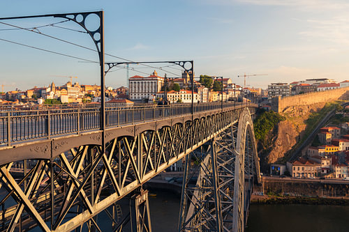 Porto – the Luís I Bridge and the Bishop’s Palace