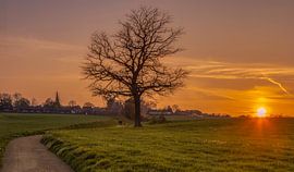 Sonnenuntergang in Südlimburg