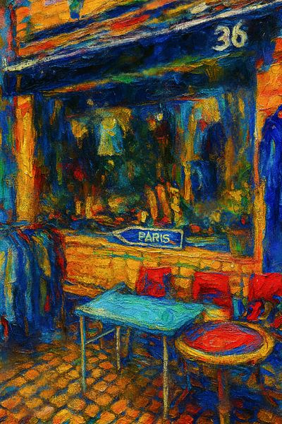En route from Brussels to Paris by Geert Van Baelen