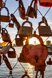 Locks and the Euromast by Remco-Daniël Gielen Photography