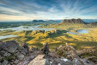 Vue depuis le Stac Pollaidh en Écosse