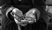 With open hands