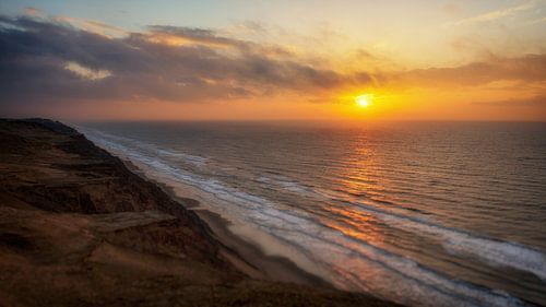 Sunset at Rubjerg Knude