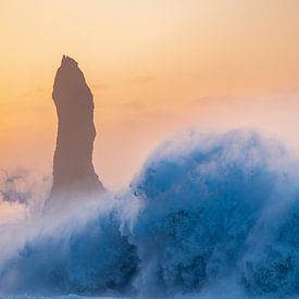 Sonnenaufgang Island nach einem Sturm | Reisefotografie von Marjolijn Maljaars