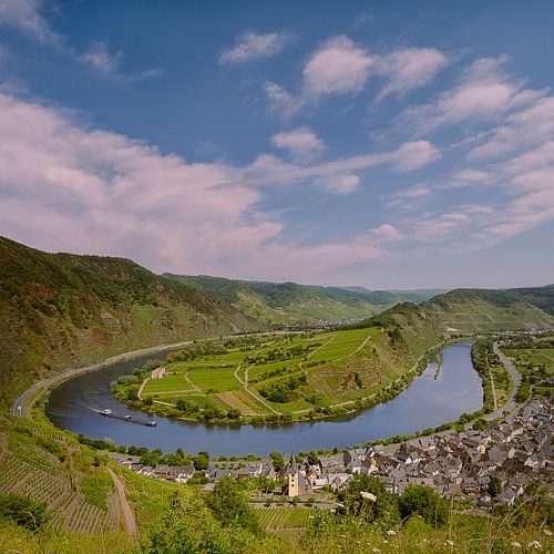 View of the Moselle from the top