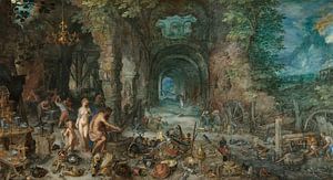 Feu, Jan Brueghel l'Ancien